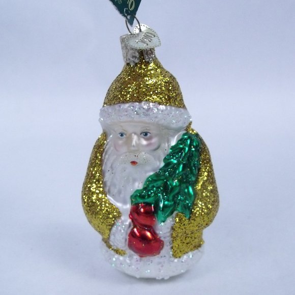 Merck Old World Christmas Santa Ornament